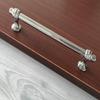 JCAKES 3.75" 5" 6.25" C-C Polished Chrome Drawer Pull Knob Cabinet Handle Dresser Pulls Kitchen Door Handles Hardware 96 128 160 mm Centers/C-C:6.25" (Size : L:7.5"(190 mm)/C-C:6.25"(160 mm)) view 2