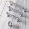 JCAKES 3.75" 5" 6.25" C-C Polished Chrome Drawer Pull Knob Cabinet Handle Dresser Pulls Kitchen Door Handles Hardware 96 128 160 mm Centers/C-C:6.25" (Size : L:7.5"(190 mm)/C-C:6.25"(160 mm)) view 3