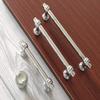 JCAKES 3.75" 5" 6.25" C-C Polished Chrome Drawer Pull Knob Cabinet Handle Dresser Pulls Kitchen Door Handles Hardware 96 128 160 mm Centers/C-C:6.25" (Size : L:7.5"(190 mm)/C-C:6.25"(160 mm)) view 4
