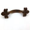 JCAKES 2.5" C-C Fleur De Lis Antique Copper Cabinet Pull Handle Knob Dresser Knob Drawer Handle Dresser Pulls Kitchen Door Handles Hardware 64 mm Centers view 3