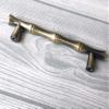 JCAKES 3 3/4" C-C Bamboo Drawer Pull Brushed Gold Nickel Polished Chrome Bronze Oil Rubbed Bronze Antique Pewter Cabinet Handle Dresser Pulls Door Handles 3.75" 96 mm (Color : Bronze) view 4