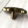 JCAKES Dog Boat Plane Train Knob Kids Drawer Pull Dresser Knob Pull Handles Cabinet Knob Gray Gray Antique Gold Brass Knobs Hardware (Color : Antique Gold Brass, Size : Dog) view 3