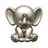 JCAKES Elephant Knob Kids Drawer Pull Dresser Knob Pull Handles Cabinet Knob Brushed Nickel Knobs Hardware view 1