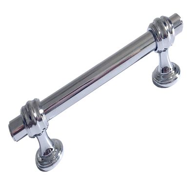 JCAKES 3.75" 5" 6.25" C-C Polished Chrome Drawer Pull Knob Cabinet Handle Dresser Pulls Kitchen Door Handles Hardware 96 128 160 mm Centers/C-C:6.25" (Size : L: 5"(128 mm)/C-C:3.75"(96 mm))