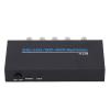 flexman SDI 1x4 Splitter, 1 Input 4 Outputs Splitter Professional Signal Split, High Resolution SDI Distribution Amplifier Support for Storage Card HD 3G SDI view 1