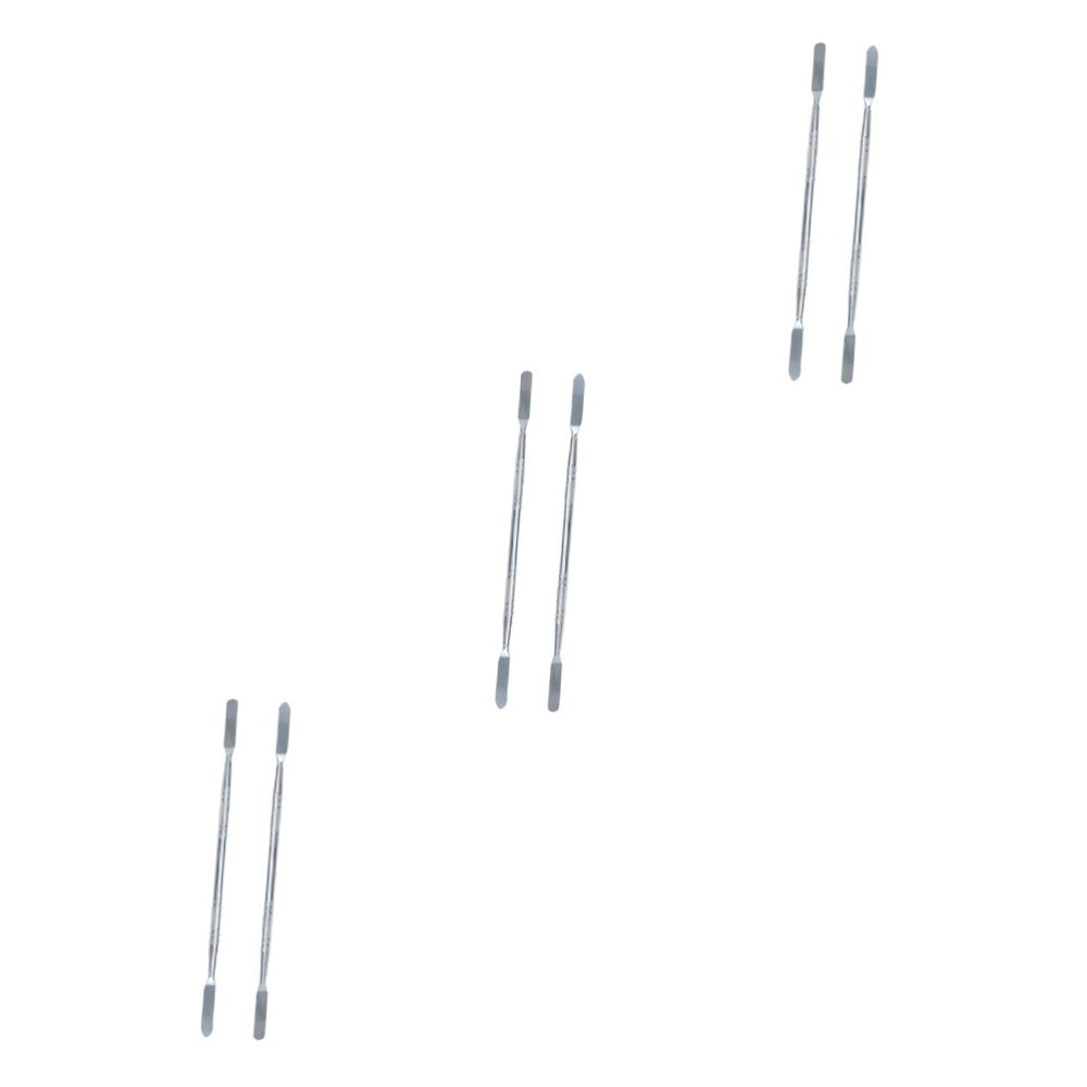 HOMSFOU 6pcs Double-ended Stainless Steel Spudger Tools for Mobile Phone and Tablet Repair Opening Pry Stick for Electronics Lightweight and Compact Design