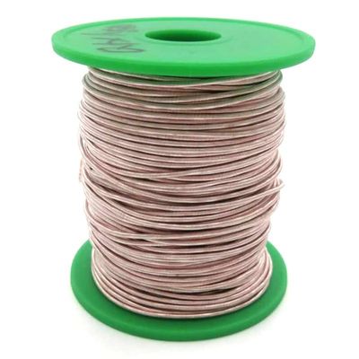 Cosyhat XLJP 50M/100M 0.27mm 0.07x7 Strands Mine Antenna Litz Wire, Multi-Strand Polyester Silk Envelope Braided Multi-Strand Wire (Size : 100m)