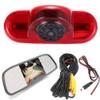 HD Brake Light Camera Set with Rear View Mirror Monitor, Night Vision Reversing Camera Replacement for Fiat Talento 296 Box/Renault Trafic II/Master 2 II/Opel Vivaro Surf Concept/Movano X70 view 1
