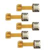 5pcs Hybrid Dual Card Adapter Micro SD Nano Extension Adapter (Nano) view 1