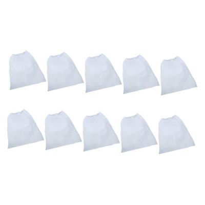 10pcs Suction Collector Bags for Nail Dust Cleaning Non-woven Nail Cleaner Pouches Vacuum Cleaner Accessories for Art Salon Use