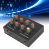 DirectNine Basics 7 Band Sound Equalizer, High Bass Adjustment, Dual Channel, 3.5mm Input, 12dB Equalization, 60Hz-15kHz, Aluminum Alloy, DC5V-12V view 3