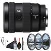 Sony E 1655mm F2.8 G Standard Zoom Lens (SEL1655G)  APS-C E-Mount | Constant F2.8 Aperture | G Lens Optics | Filter Kit, Cap Keeper, Cleaning Kit, and More view 1