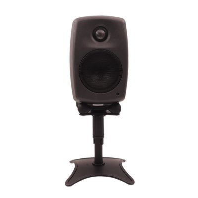 GLigeT Monitor Speaker Stands Speaker Desktop Stand Can Be Lifted Metal Tripod Base Shock Absorption Studio Monitor Stand (Color : B)
