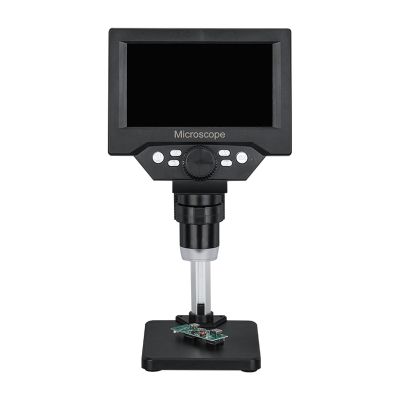 5.5-inch Large Screen Microscope Camera,with 8 Adjustable LED Lights,Electron Digital Microscope,Can Take Photos and Videos,for Children, Students, Beginners, Adults
