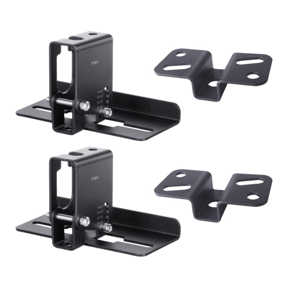 GLigeT Monitor Speaker Stands Speaker Wall Mount Stand Adjustable Swivel Tilt Speaker Mount Bracket Home Surround Sound System Studio Monitor Stand (Color : B)