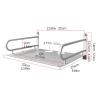 BABETT Projector Stand Projector Mounting Frame Desktop Projector Bracket Wall Mount Can Be Used to Store and Organize TV Box Home Theater Projector Mount view 2