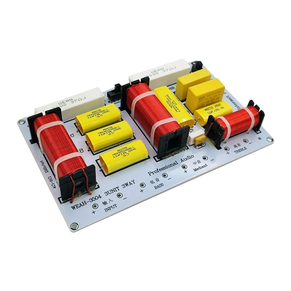Geuxe Divider Frequency Divider Board 350W 3 Way 3 Speaker Unit HiFi Home Speakers Audio Frequency Divider