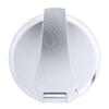 Aidack- Recessed Control Valve (Hot/Cold Mixer), Chrome Cup & Lid, Chrome Aidack Handle - 136-1711-CP-W view 3