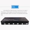 Geuxe 6Port 10/100M Ethernet Switch 6 Fiber Port 25KM 2UTP RJ45 Fiber Optical Transceiver Optical Media Converter US Plug view 3