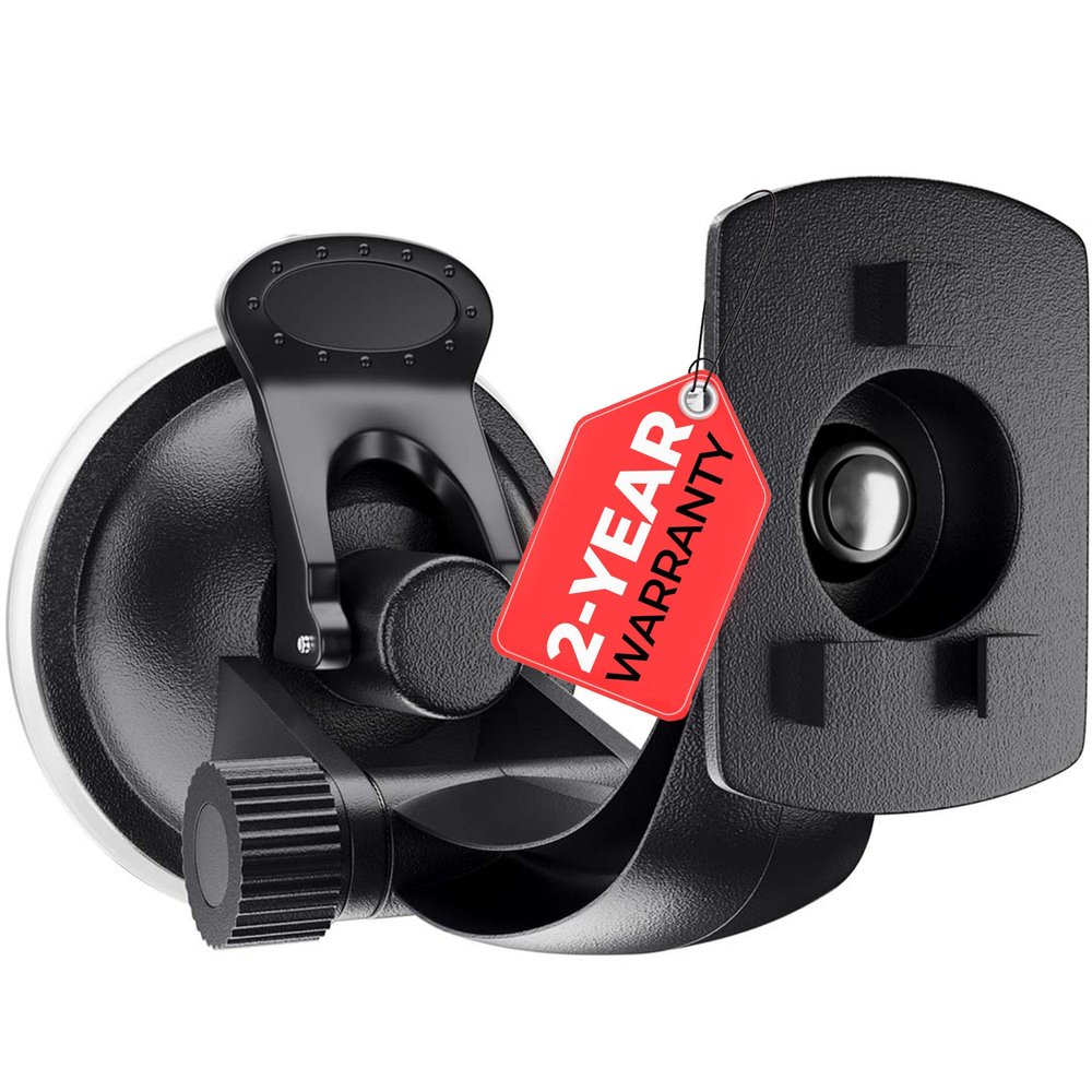 Crossery Strong Suction Cup Mount for Rand McNally GPS TND 740, 750, TND Tablet 85 and OverDryve 7 & 8 Pro Devices - Windshield and Dashboard Rand McNally Secure GPS Mounting Solution for Trucks