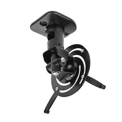 BABETT Projector Stand Projector Mount Bracket Universal Full Motion Tilt Swivel Aluminum Projector Ceiling Mounted Bracket Rack 13.6kg Projector Mount (Color : White)
