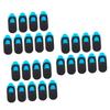 jojofuny 27pcs Webcam Cover Slide for Laptop Desktop Tablet Smartphone Easy to Install Plastic Protects Against Viewing Black view 1