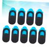 jojofuny 27pcs Webcam Cover Slide for Laptop Desktop Tablet Smartphone Easy to Install Plastic Protects Against Viewing Black view 4
