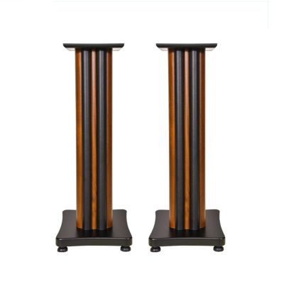 GLigeT Monitor Speaker Stands Wooden Speaker Support Surround Speaker Foot Stand Card Package Professional Audio Box Floor Stand Audio Frame Studio Monitor Stand (Color : C)