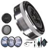 Sony E 16mm F2.8 Wide-Angle Prime Lens (SEL16F28) | Compact Pancake Design, Lightweight Travel |Filter Kit, Cap Keeper, Cleaning Kit, and More view 1