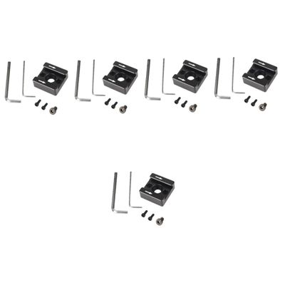 jojofuny 5sets Replacement Cold Shoe Adapter for Camera DSLR Light Easy Install Secure Fit Craftsmanship