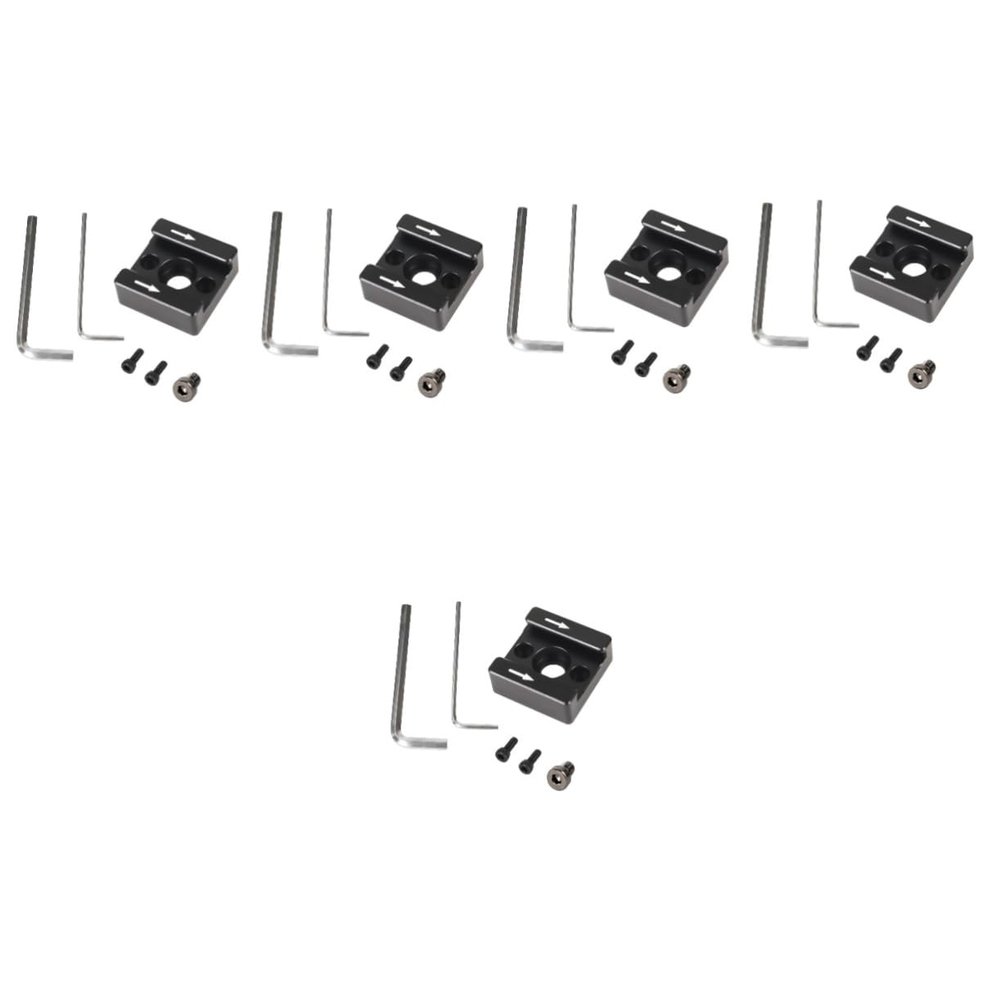 jojofuny 5sets Replacement Cold Shoe Adapter for Camera DSLR Light Easy Install Secure Fit Craftsmanship
