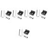jojofuny 5sets Replacement Cold Shoe Adapter for Camera DSLR Light Easy Install Secure Fit Craftsmanship view 1