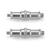 Geuxe 2 Pieces Standard 1/4 to 3/8 inch Metal Male Converter Threaded Screw Adapter Spigot Stud for Stand, Hot Shoe/Cold Shoe Adapter, Ball Head view 2
