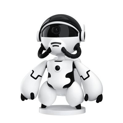 Geuxe 1080P Astronaut Robot Webcam IP WiFi Wireless Baby Security Camera with Night Vision Noise Reduction(White)