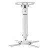 BABETT Projector Stand Projector Installation Projector Wall Bracket Adjustable Ceiling Projector Ceiling Bracket 17.6LB Load Capacity White Projector Mount view 1