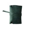 Travel Leather Cable Organizer Charger Bag Case, Desk Organizer Gift for Dad, Gift for Mom (Green) view 1