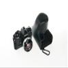 BMAOLLONGB FM2 Case, Real Genuine Handmade Leather FullBody Camera Case Bag Cover for Nikon FM2 55mm 50mm 35mm 28mm 24mm Lens (Black) view 3