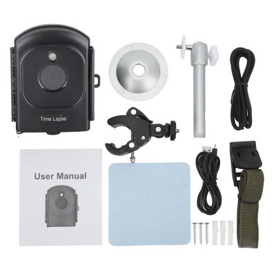 Xcello Time Lapse Video Recorder, Outdoor Recording Time Lapse Camera, 1080P HD with 2.4in TFT Screen, Waterproof Multiple Shooting Modes