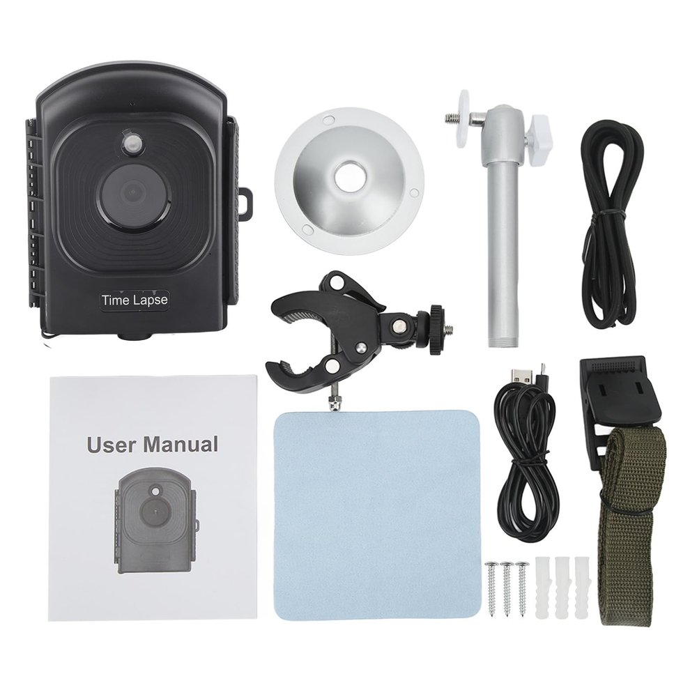 Xcello Time Lapse Video Recorder, Outdoor Recording Time Lapse Camera, 1080P HD with 2.4in TFT Screen, Waterproof Multiple Shooting Modes