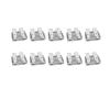 Milkweed Multi-Purpose 10PCS 25A Medium Size Auto Fuse, Automotive Fuses,The Fuse Insurance Insert The Insurance of Xenon Lamp Piece Lights Fuse view 1