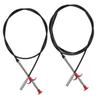 Mobestech 2pcs Extended Reacher Grabber Long Reach Drain Cleaning Tools Flexible Sink Claw Pickup for Removal view 1