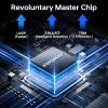 40Gbps M.2 NVMe Enclosure with Cooling Fan,Thunderbolt SSD Enclosure for M1 Pro/Max Mac,MOKiN Aluminum M.2 Enclosure Support M/B+M Key Size 2280/2260/2242 Compatible with Thunderbolt 3/4/USB4/3.2/3.1 view 4