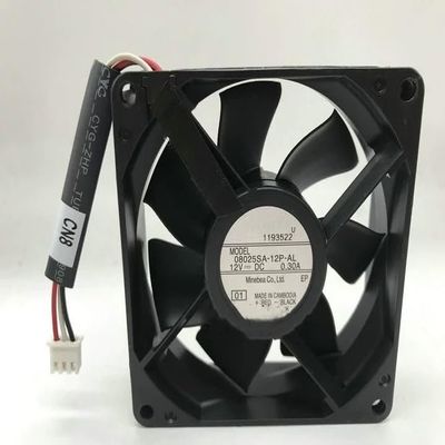 Fan for NMB 08025SA-12P-AL DC12V 0.30A 80 * 25MM 3-Wire 8025 Computer Fan