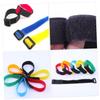 jojofuny 45pcs Hook and Fastening Straps Multi-Functional Cable Ties for Bike Wheels Home Organization and Cord Management Mixed Colors view 3
