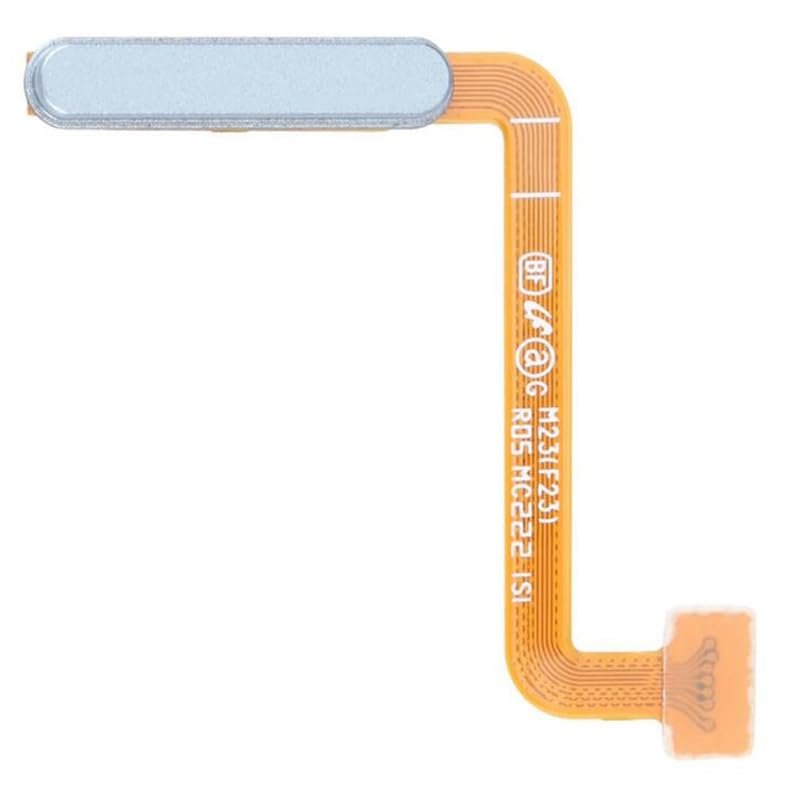 Fingerprint Finger Print Touch ID Sensor Power Button Flex Cable Repair Parts for Samsung Galaxy M23 - Blue
