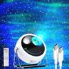 Brizled Star Projector Galaxy Light, USB C White Starry Projector Works with PD Power Supply, Bluetooth Speaker and White Noise Aurora Light, LED Galaxy Lighting for Bedroom Home Party view 1