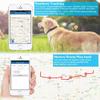 Winnes GPS Tracker for Dog with No Subscription for Application Collar GPS 4G TK919PRO Anti-Lost GPS Locator Waterproof Dog Tracker (Collar Included,SIM Card Required) view 2