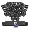 ANNKE 32CH Security Camera System, 32 Channel 3K Lite DVR Recorder with AI Human/Vehicle Detection, 20pcs Bullet 2MP Waterproof Cams, 100ft Night Vision, Remote Access, 6TB Hard Drive view 1