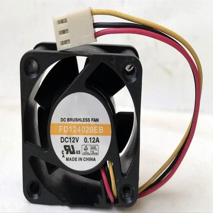 FD124020EB Fan DC12V 0.12A 4020mm Cooling Fan
