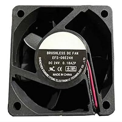 Beautyrankle Fan for EFS-06E24H DC24V 0.18A 6CM 6025 Cooling Fan